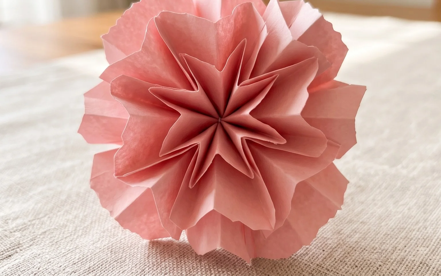 Origami Carnation: Step-by-Step Instructions